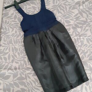 Un Deux Trois-  Black& Navy Party Dress sz 10